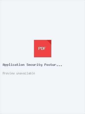 Application Security Posture Management (ASPM)